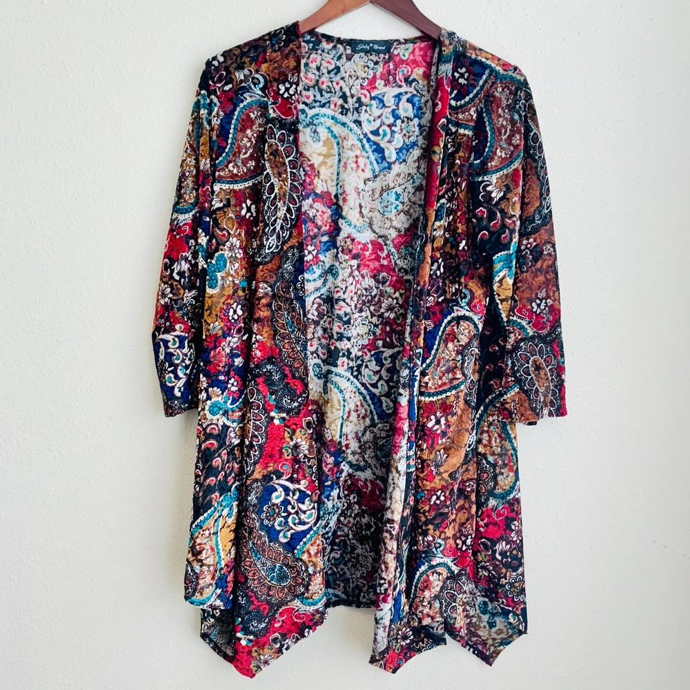 NWOT Slinky Brand Women's Kimono Women's 1XL